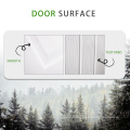 Design de porte en bois de fantaisie Porte d&#39;amorce blanche Designs de porte simple en bois Go-eh3